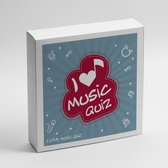 I Love Music Quiz | Muziek bordspel | Gezinsspellen | Vragenspel met 100 kaarten | Muzikaal bordspel | 30 minuten speelplezier