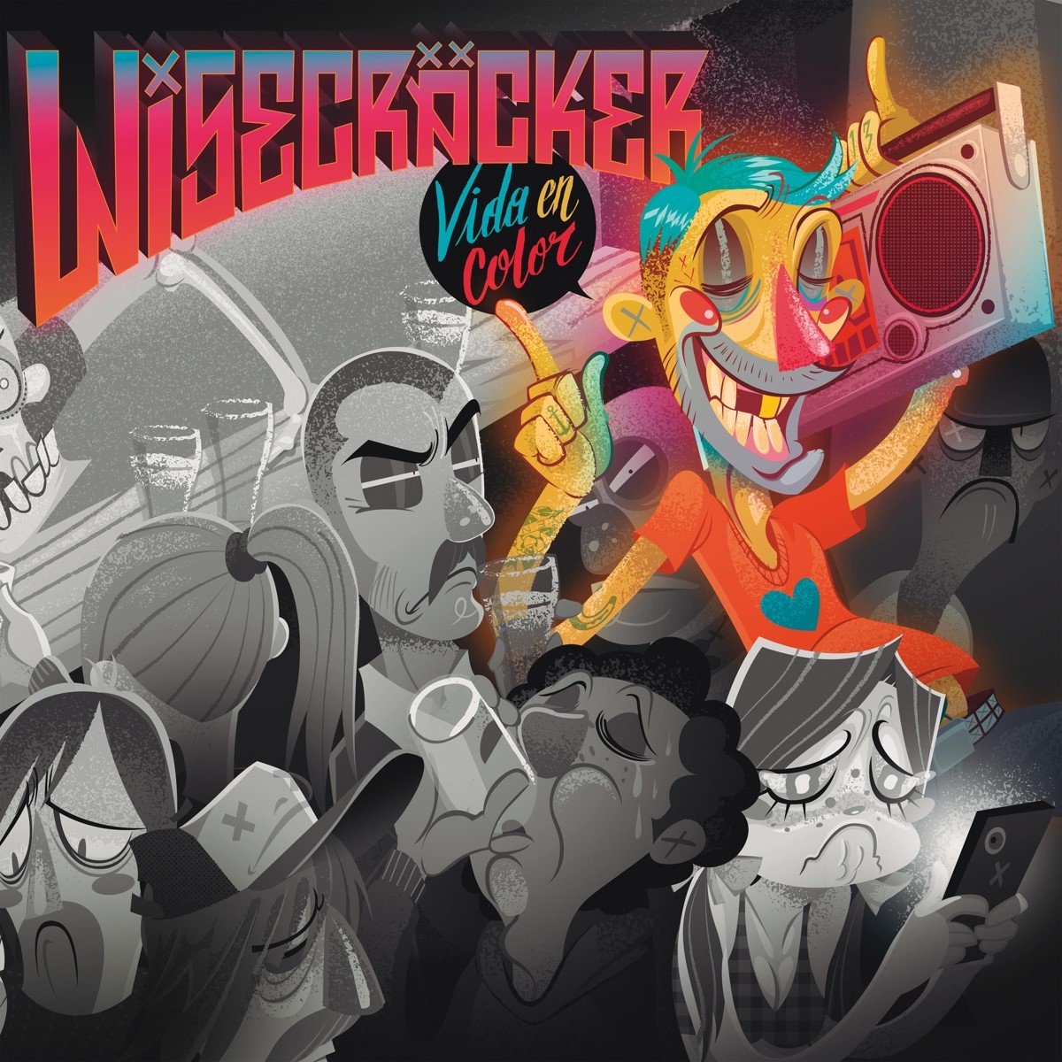 Wisecräcker - Vida En Color (LP)