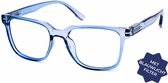 Leesbril Vista Bonita Cubo met blauw licht filter-Kelim Blue-+1.50