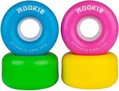 Rookie soft rolschaatswielen set van 4 stuks 58mm hardheid 80A