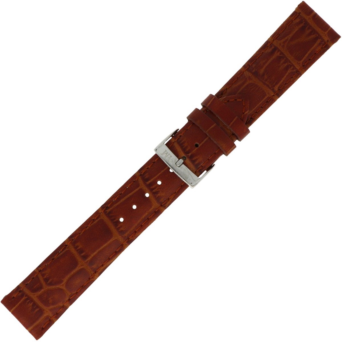Morellato PMX041BOLLE IG Horlogebandje - Leer - Bruin - 16 mm