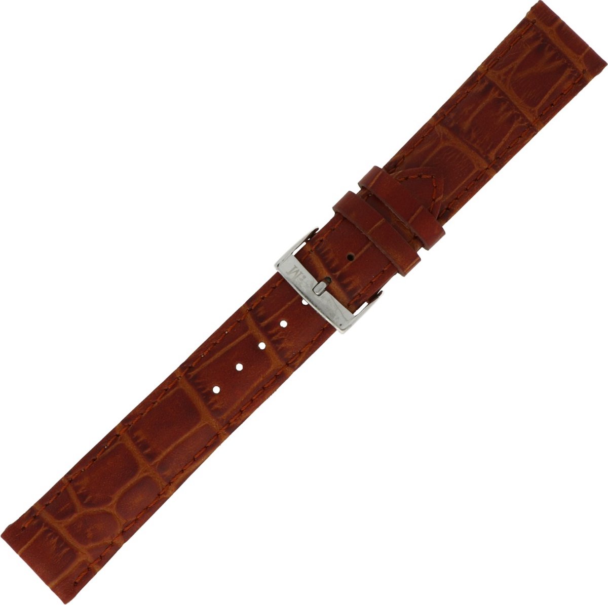 Morellato PMX041BOLLE IG Horlogebandje - Leer - Bruin - 24 mm