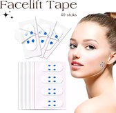 Facelift tape || 40 stuks|| Face Tape || Transparant ||