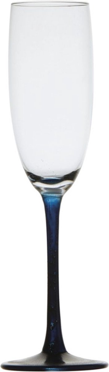 Marine Business 'Party' 6 x Ecozen Champagne Glas Blue