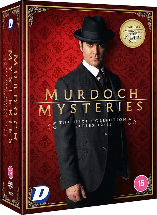 Murdoch Mysteries The Next Collection Seizoenen 12 tot en met 15 - Import zonder NL ondertiteling