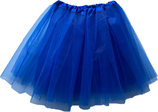 Tutu – Dames – Petticoat – Tule Rokje – Blauw – 4 lagen – Maat 34-38 -  Niet... | bol.com