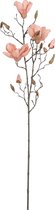 Mica Decorations Magnolia Kunstbloem - H88 cm - Perzik