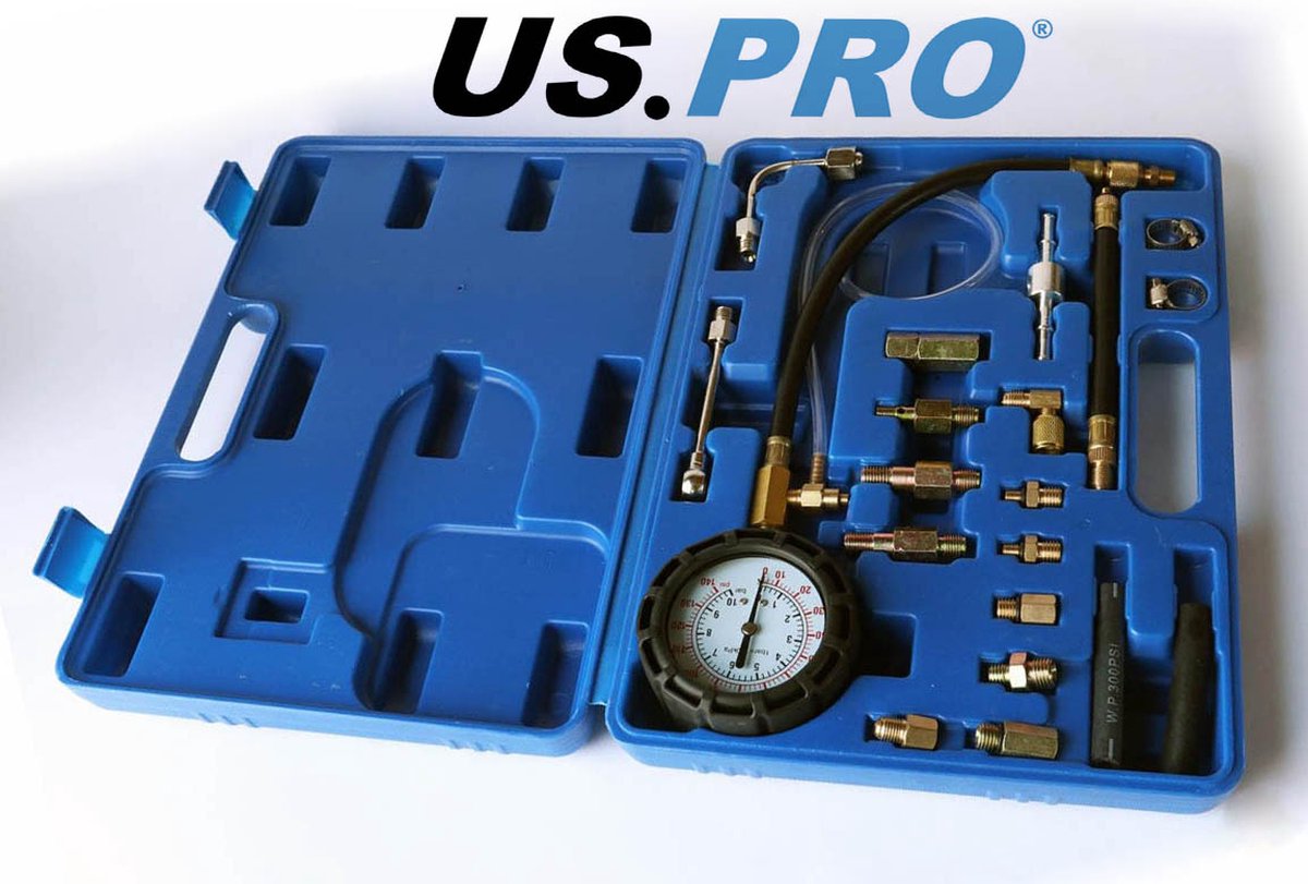 Brandstofdrukmeter Brandstofinspuiting Brandstof Injectie Druk Test Adapter Tester Adapter Kit Diesel Voor Automobiel Vrachtwagen 0 140psi 1580604116 Brandstofdrukmeter Brandstofinspuiting Brandstof Injectie Druk Test Adapter Tester Adapter Kit Diesel Voor Automobiel Vrachtwagen 0 140psi 1580604116