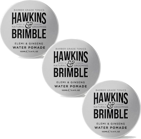 Foto: Hawkins brimble water pomade 3 pak