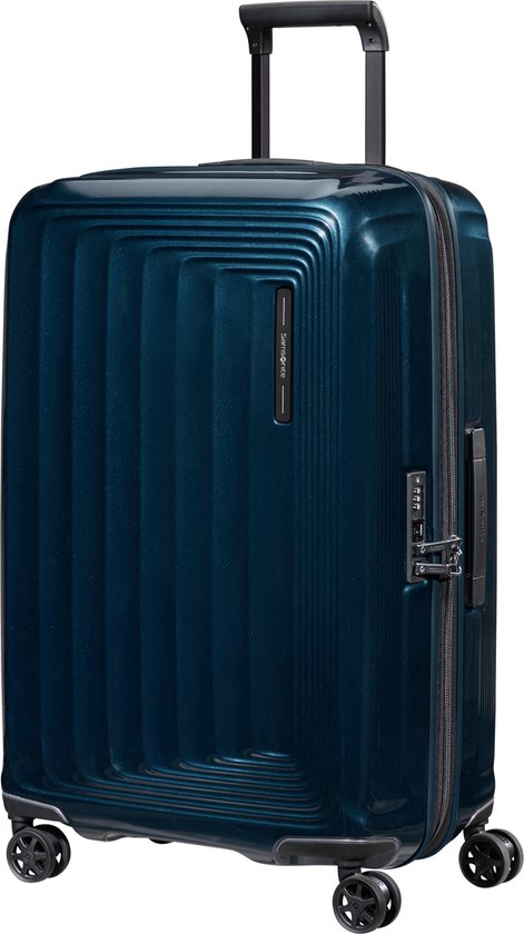 Valise de Voyage Samsonite - Nuon Spinner 55/20 Exp (Bagage à main) Dark Blue Métallisé