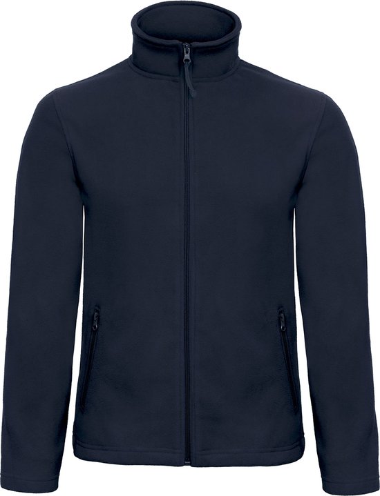 Fleecevest 'ID.501 Micro Fleece Full Zip' Maat 4XL Donkerblauw