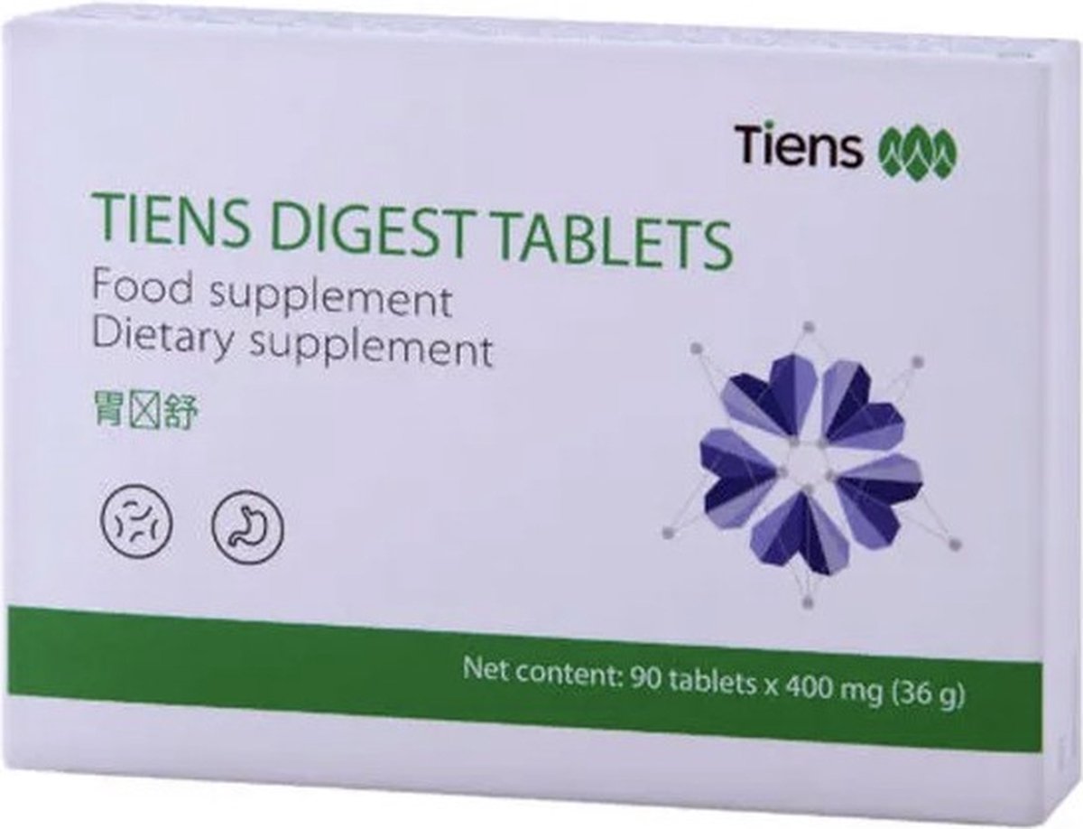 Goedkoopste Tuana Kruiden - Tiens Digest - Voedingssupplement - Brebiotica - Probiotica -spijsvertering - TIE05