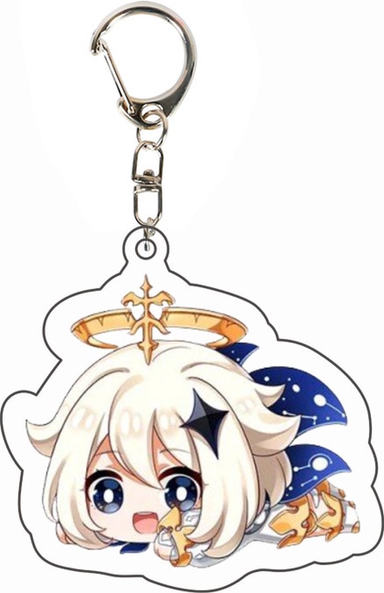Genshin Impact - Paimon - Sleutelhanger/Keychain - Anime Merchandise - Figure - Manga