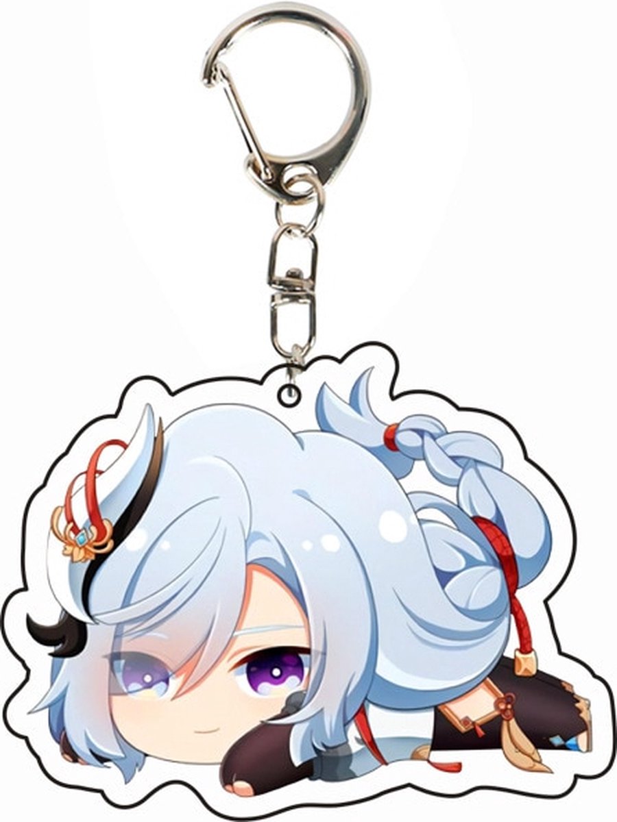 Genshin Impact - Shenhe - Sleutelhanger/Keychain - Anime Merchandise - Figure - Manga