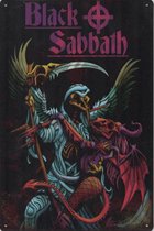 Wandbord Artiesten Concert Bord - Black Sabbath