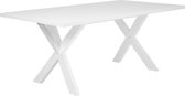 LISALA - Eettafel - Wit - 100 x 180 cm - MDF