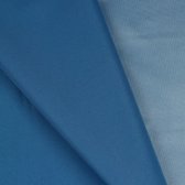 10 mètres de tissu extérieur déperlant - Blauw - 100% polyester