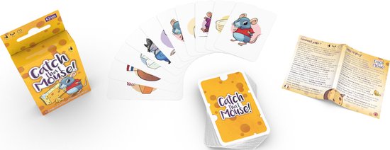 Thumbnail van een extra afbeelding van het spel Catch That Mouse - Snel kaartspel voor jong en oud