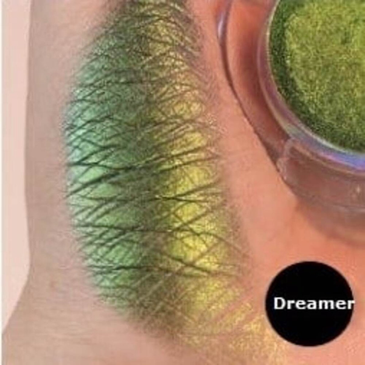 Multichrome oogschaduw GROEN Dreamer - Veganistisch & Dierproefvrij - STARNIGHT Cosmetics