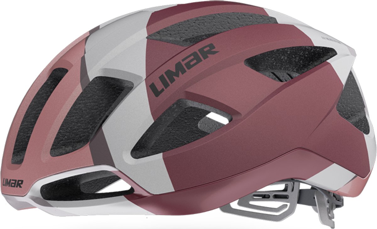 Limar Stratos 80's Bordeaux fietshelm,maat 57-61