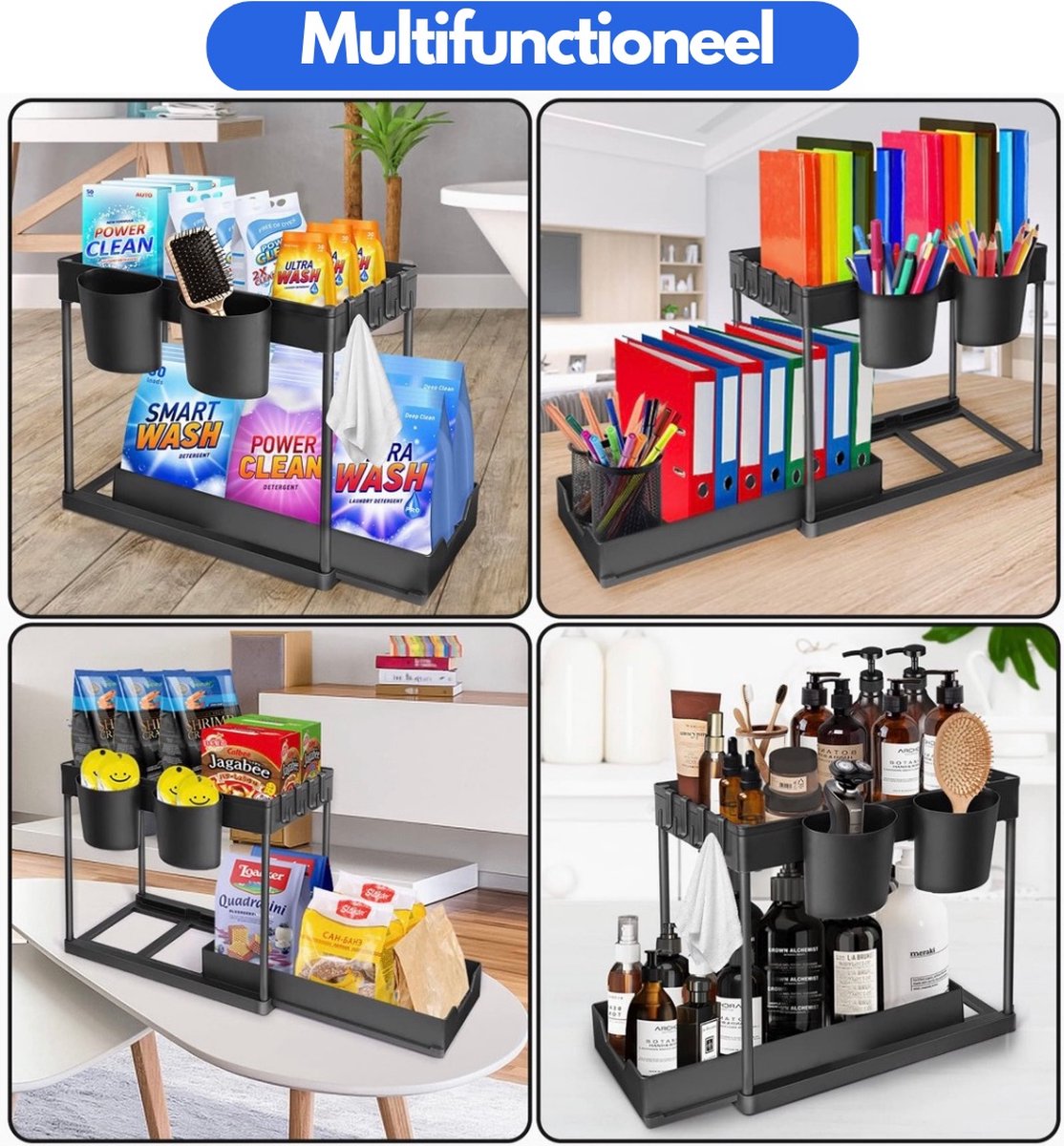 2-laags Fruitmand Met Bananenhouders, Metalen Gelaagde Fruitmand Voor Fruit En Groentesnacks En Huishoudelijke Artikelen Zwart 2-laags Fruitmand Met Bananenhouders, Metalen Gelaagde Fruitmand Voor Fruit En Groentesnacks En Huishoudelijke Artikelen Zwart
