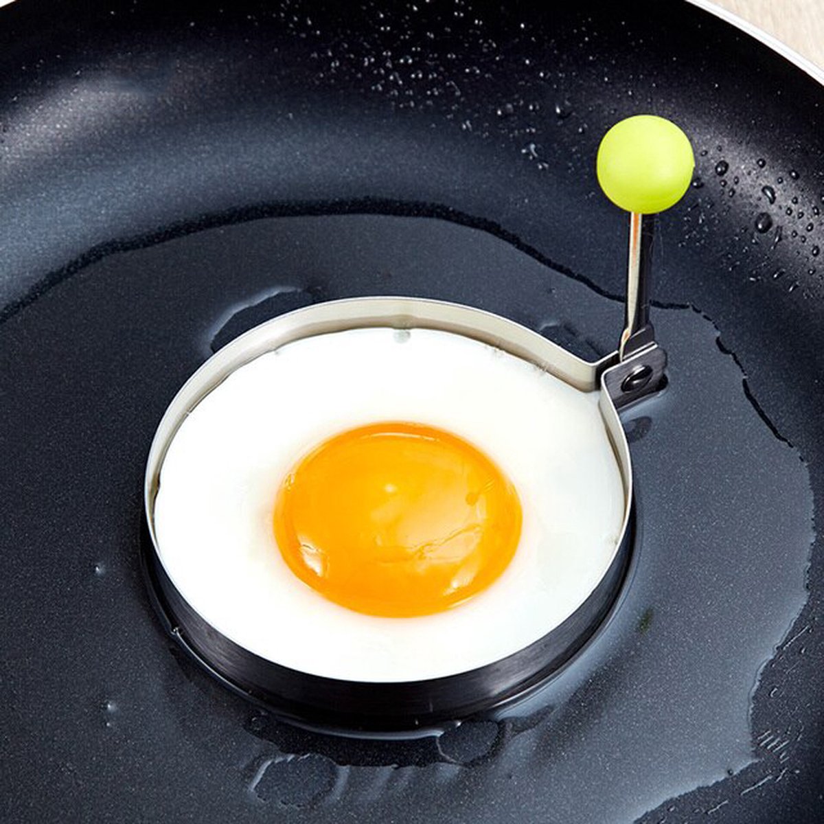 Moule œuf au plat rond - Ustensile de Pâtisserie - Gadgets de Cuisine