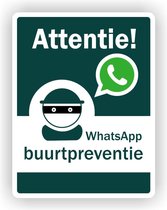 WhatsApp buurtpreventie (M) sticker