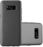 Cadorabo Hoesje geschikt voor Samsung Galaxy S8 PLUS in METALLIC GRIJS - Beschermhoes gemaakt van flexibel TPU silicone Case Cover