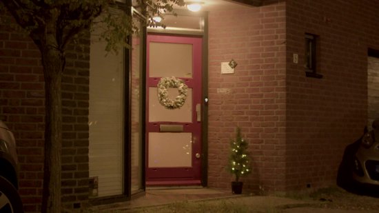 Wrong Christmas Sweater Femmes & Hommes - Pull de Noël - "Modern Blauw & Wit" - Homme & Femme Taille XXXXL