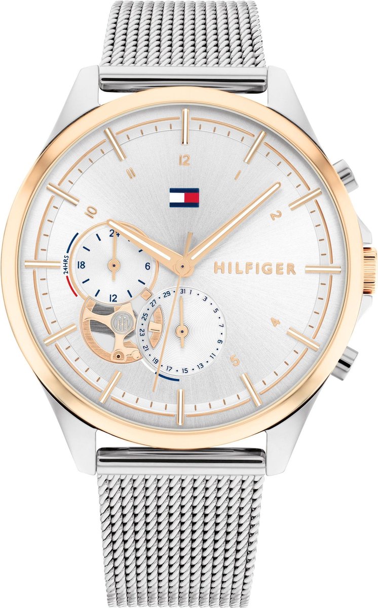 Tommy Hilfiger Dames horloge analoog quartz One Size Meerkleurig 32019124