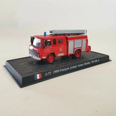 Fourgon Pompe Berliet Tonne 770KB 1980 Frankrijk (10cm) – del Prado 1:72 [Brandweer schaalmodel - Modelauto - Model auto]