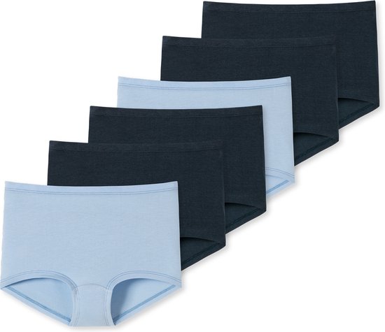 Schiesser Meisjes shorts slip 6 pack 95/5 Organic Cotton