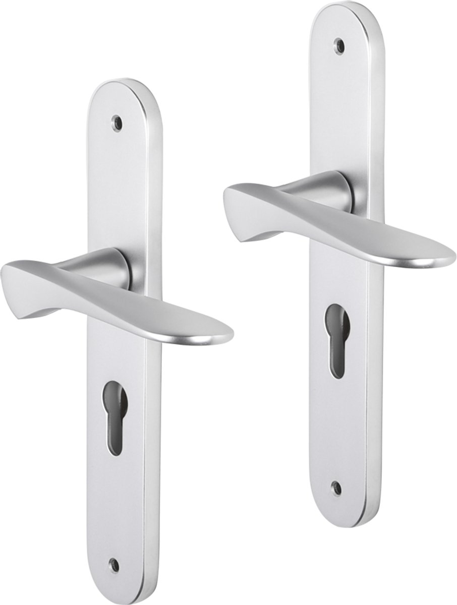 Impresso Windsor Aluminium op Ovaal schild met schroeven