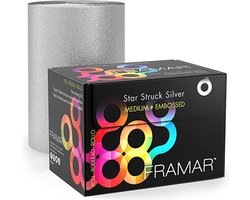 Framar - Star Struck Zilver Haarverf Folie Embossed Medium - 98 m