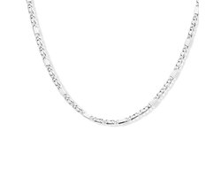Juwelier Emo - Valkenoog Ketting Zilver 925 - Gerhodineerd - 2.6 mm breed - 50 cm