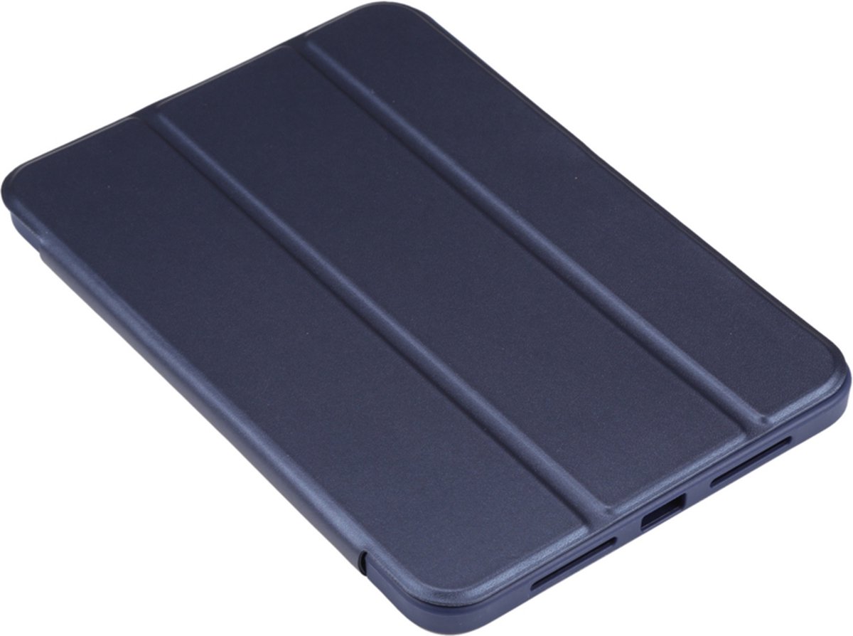 TPU Bescherm-Cover Hoes Map geschikt voor Mini 6 - Mini 7 - Blauw -A2567 - A2668