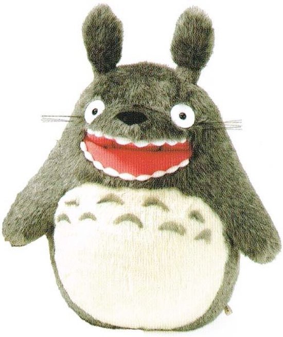 Ghibli - My Neighbor Totoro - Brullende Totoro Pluche - Knuffel M | bol