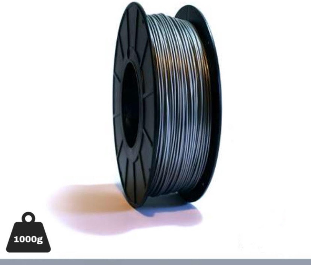 Zilver Grijs - PLA filament - 1kg - 1.75mm - 3D printer filament