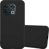 Cadorabo Hoesje geschikt voor OnePlus 10 PRO 5G in CANDY ZWART - Beschermhoes gemaakt van flexibel TPU silicone Case Cover