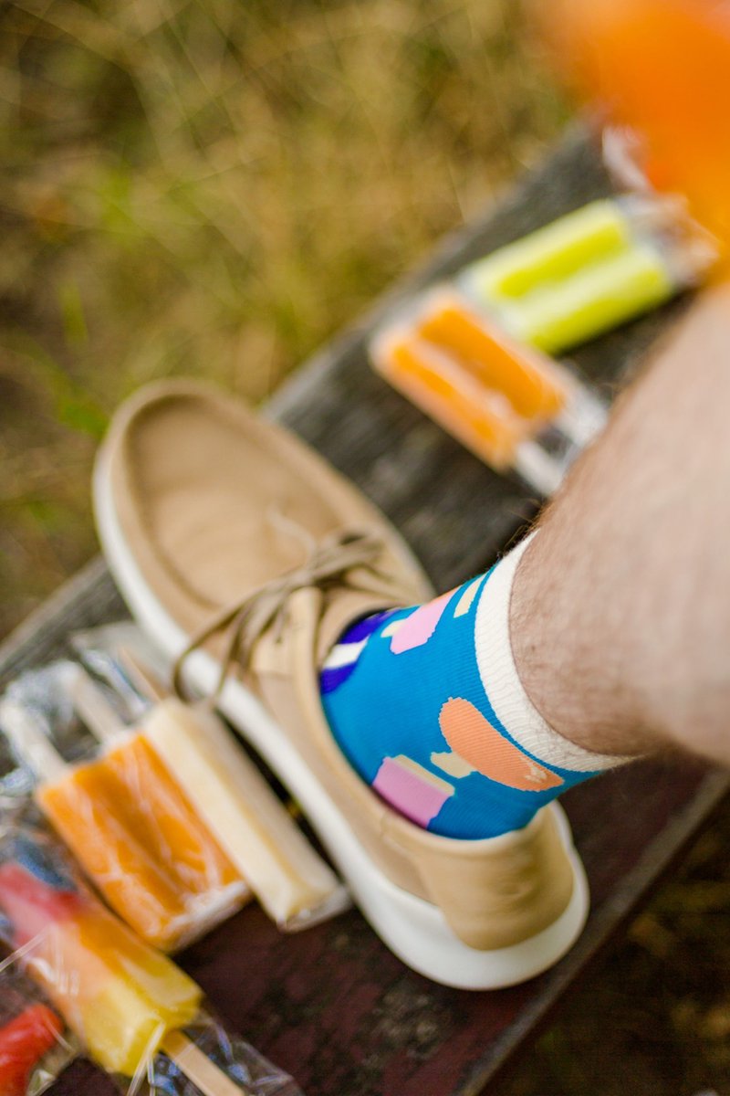 IJsbrekers sok | IJsjes | Multi-color | Herensokken en damessokken | Leuke, grappig sokken | Funny socks that make you happy | Sock & Sock