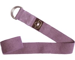 Yoga riem / strap extra lang lavendel - Lotus