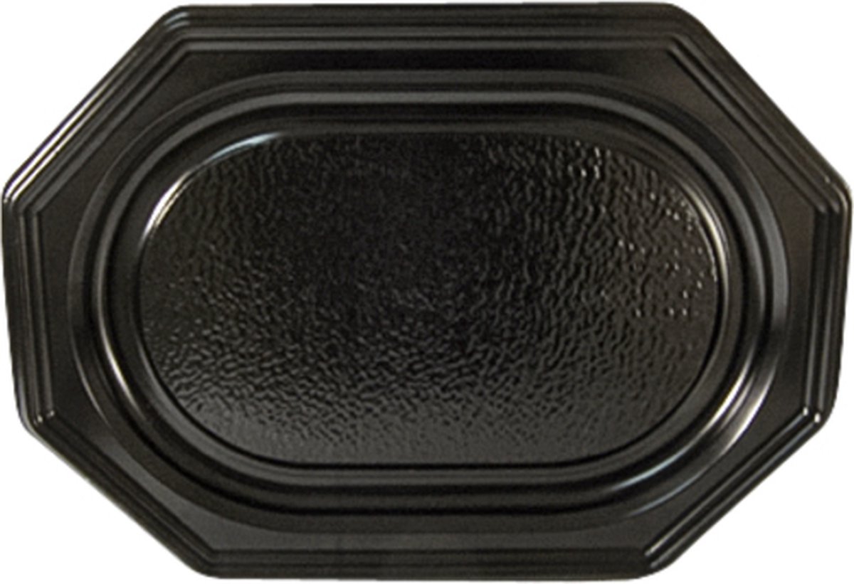 Cateringschaal IEZZY 35cm rPET zwart