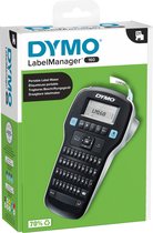 DYMO LabelManager 160-labelmaker | Draagbare labelprinter met QWERTZ-toetsenbord | Inclusief zwart-wit D1-labeltape (12 mm) | Voor thuis en op kantoor