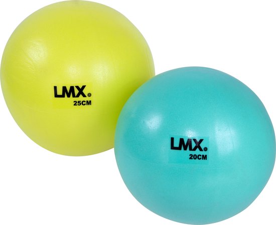 Lifemaxx LMX Pilates Bal - 20 cm - Blauw — afbeelding 3