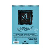 Bloc aquarelle Canson XL Aquarelle A5 20V 300gr spirale | 5 pièces