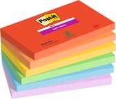 Bloc-notes 3M Post-it 655 Super Sticky 76X127mm PLAY