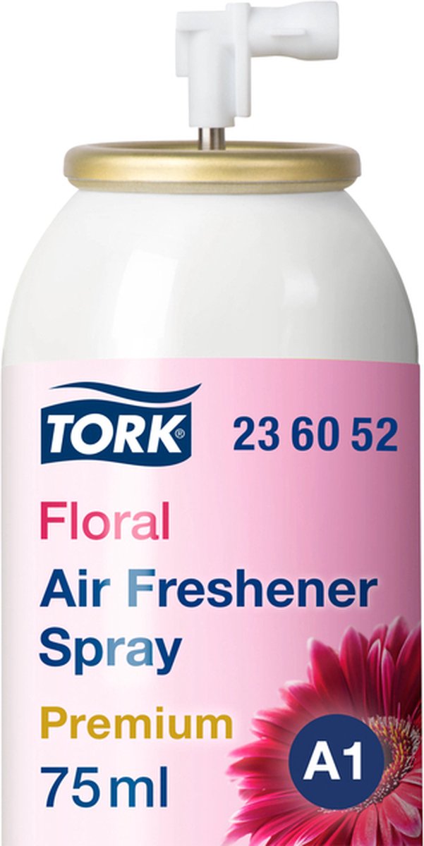 Goedkoopste Luchtverfrisser Tork A1 Premium spray bloemen 236052