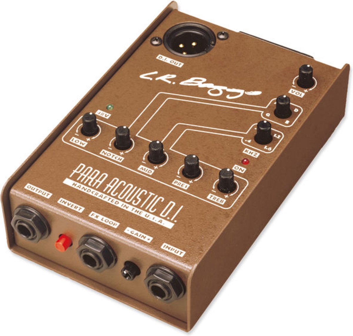 L.R.Baggs Para Acoustic DI Preamp/ EQ/ DI-Box - Elektrische gitaarvoorversterker
