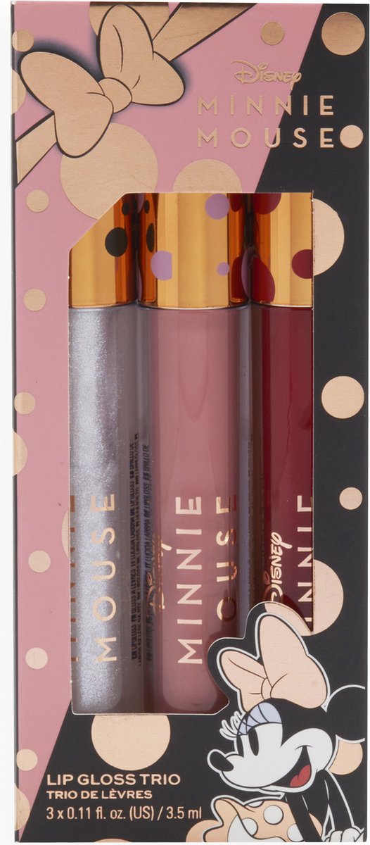 Makeup Revolution x Disney Minnie Mouse - Lipgloss Trio - Lip Glosses 