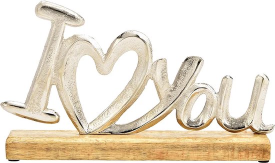 Liefde - Love - Valentijn - Letters - Zilvermetalen letters 
